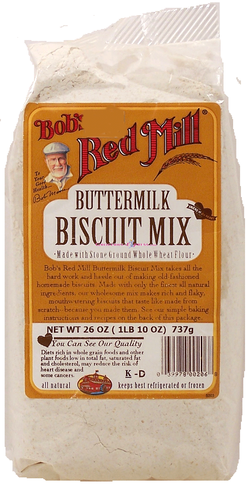 Bob's Red Mill&nbsp;&nbsp;bob's best buttermilk biscuit mix, for 8 delicious biscuits Full-Size Picture